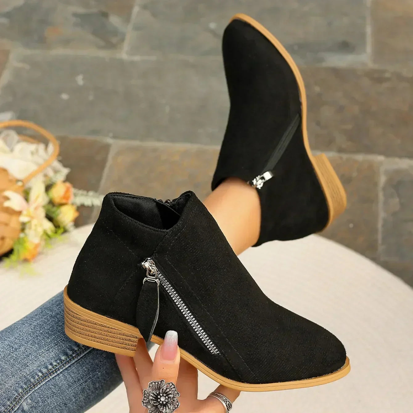 Widerstandsfähige und bequeme Stiefel - Megan