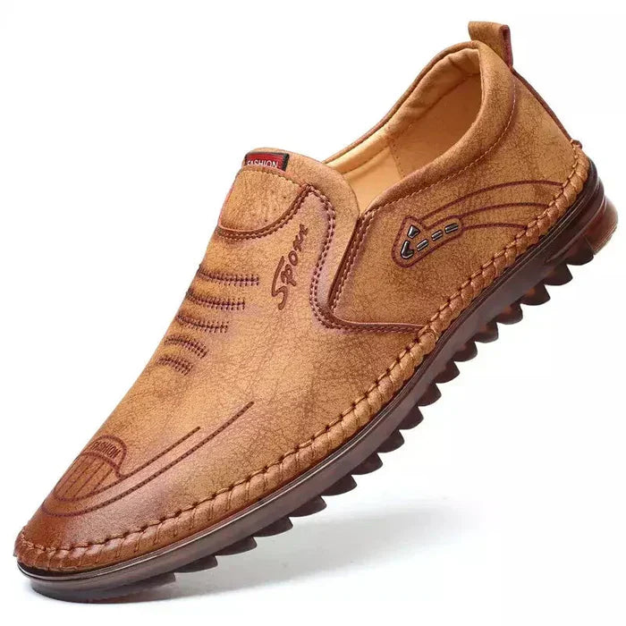 Slip-On-Mokassins aus Leder für Herren - Richard