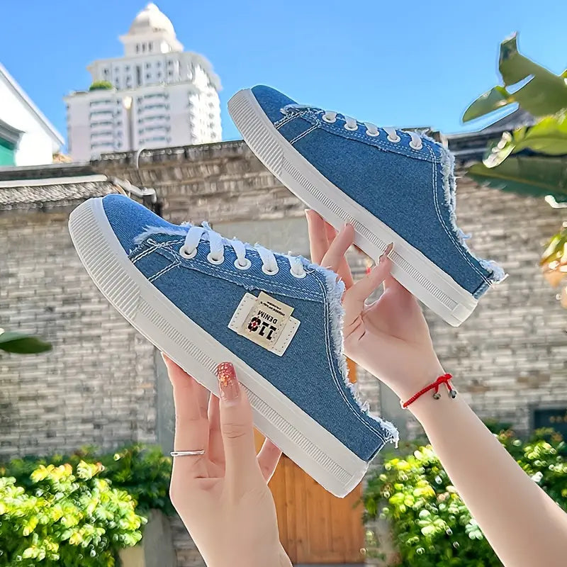 Denim Pantolette - Trendy