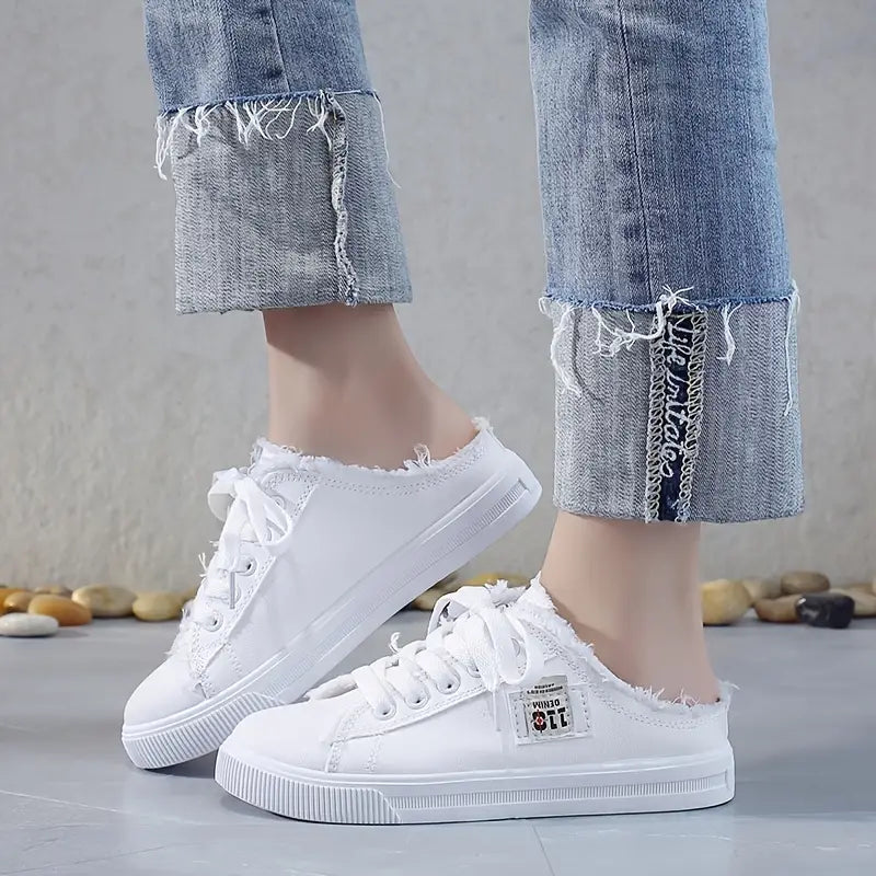 Denim Pantolette - Trendy