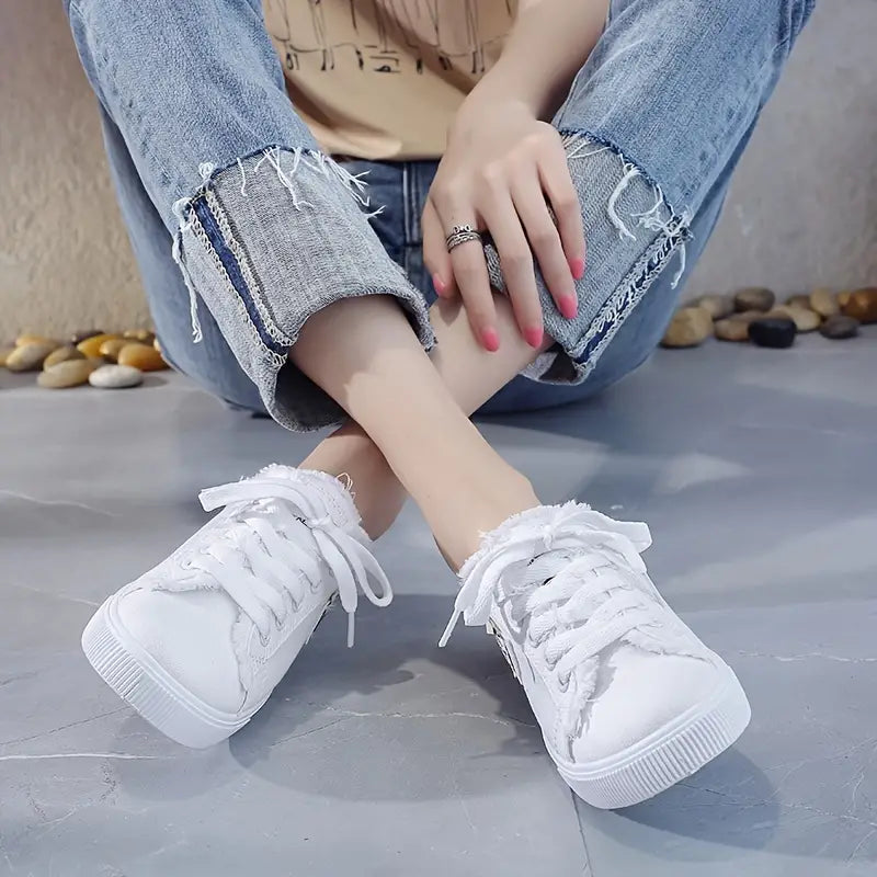 Denim Pantolette - Trendy