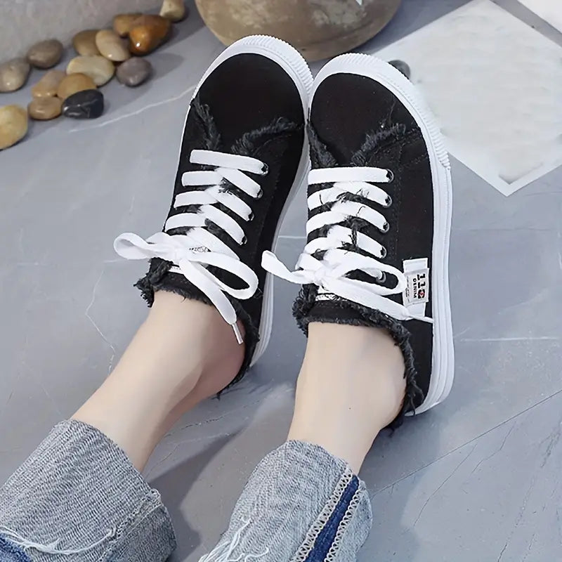 Denim Pantolette - Trendy