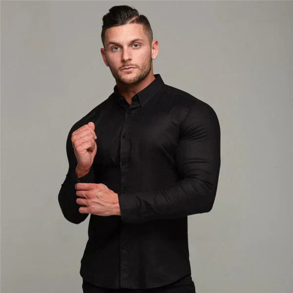 UltraTech Knitterfreies &amp; Stretch-Hemd
