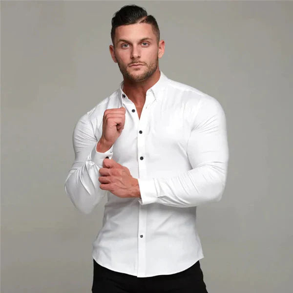 UltraTech Knitterfreies &amp; Stretch-Hemd