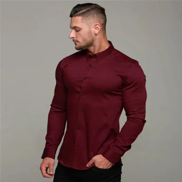 UltraTech Knitterfreies &amp; Stretch-Hemd