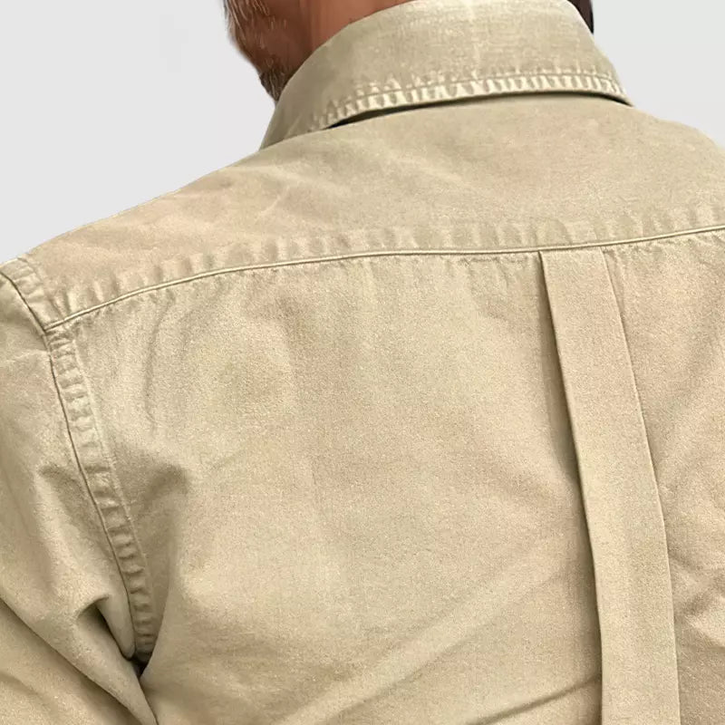 Klassisches, langärmliges Freizeithemd aus Denim