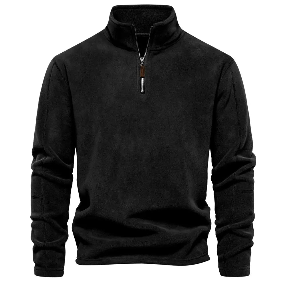 Sébastien Fleecepullover mit Reißverschluss