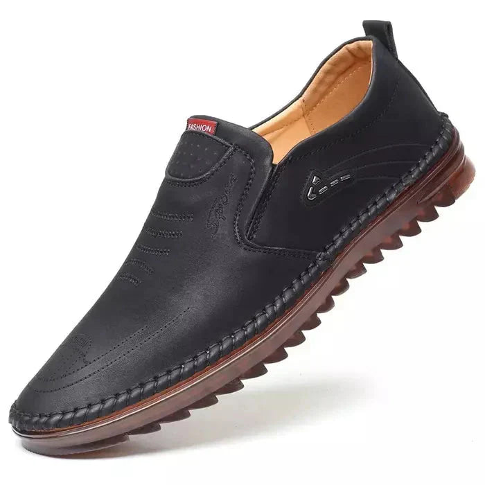 Slip-On-Mokassins aus Leder für Herren - Richard 