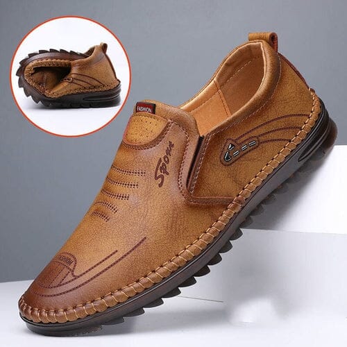 Slip-On-Mokassins aus Leder für Herren - Richard 