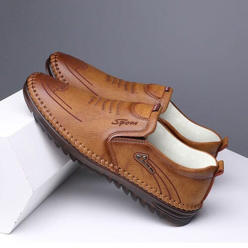 Slip-On-Mokassins aus Leder für Herren - Richard 