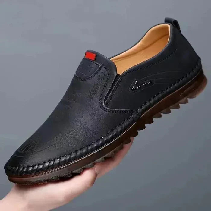 Slip-On-Mokassins aus Leder für Herren - Richard 