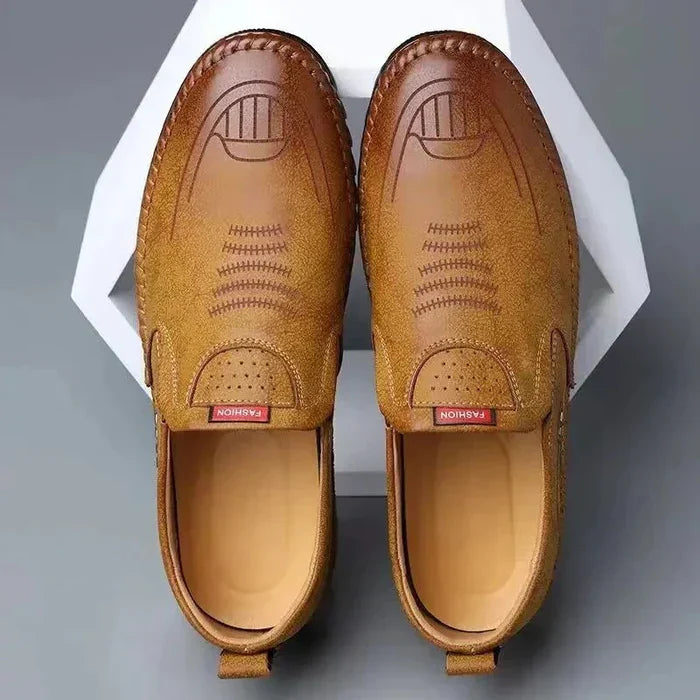 Slip-On-Mokassins aus Leder für Herren - Richard 